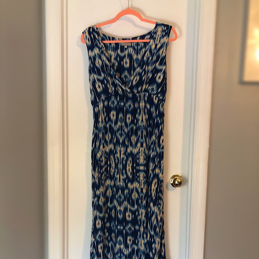 Comfortable Boho Sleeveless Tie Dye Dress